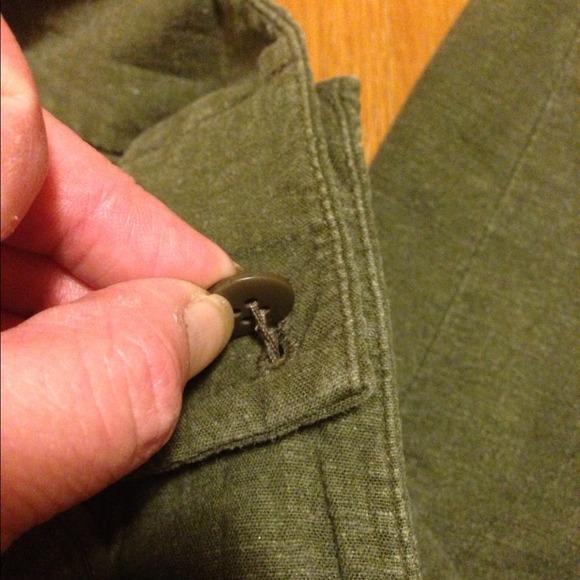 Olive Lane Bryant linen capris sz 16 - Picture 3 of 4