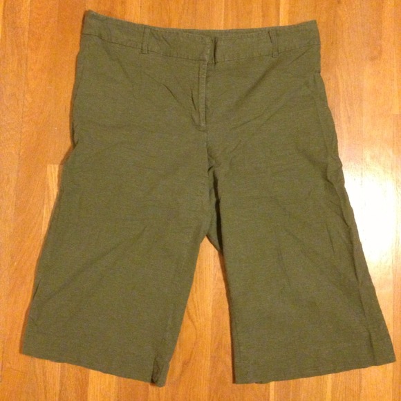 Olive Lane Bryant linen capris sz 16 - Picture 4 of 4
