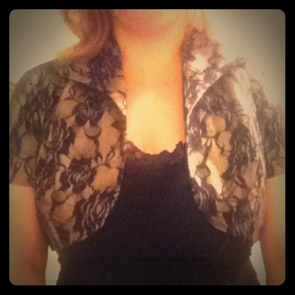 Black and Tan bolero size XXL