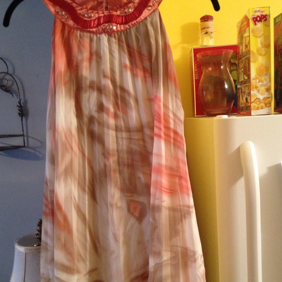 Sequined bohemian blouse lined