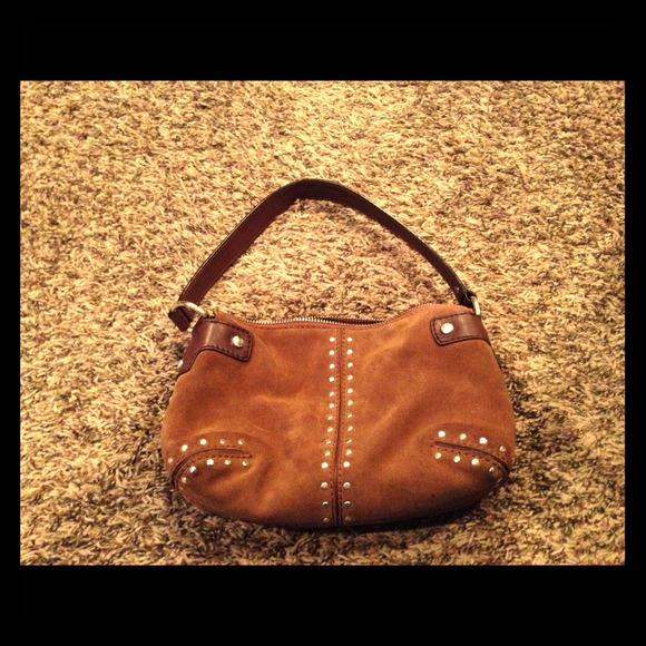 Suede Michael Kors Handbag - Authentic! ⭐REDUCED⭐