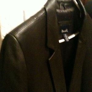 Soft leather jacket in Dark Brown. REDUCED!