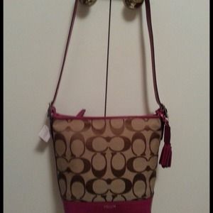 Brand new coach duffle with tags