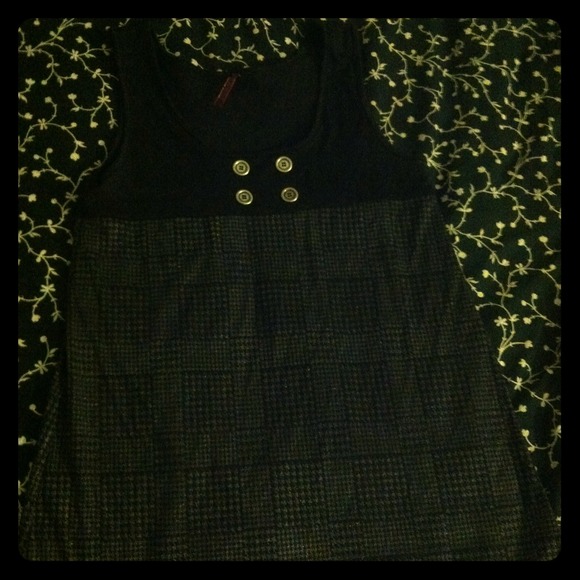 Black baby doll dress
