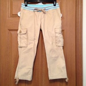 Tan Hollister Capris