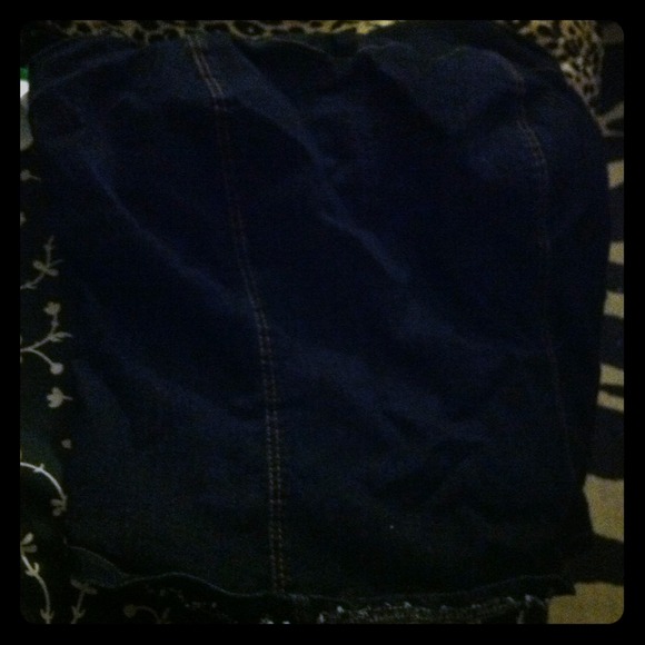 Jean strap less top