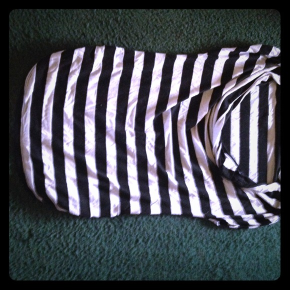 White stripped shirt