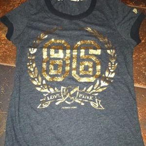 Victoria's Secret PINK Bling Glitter Shirt