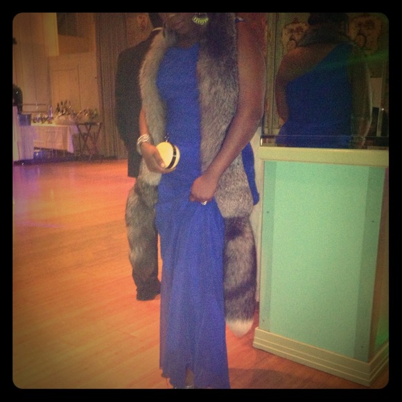 Vintage fox tail fur