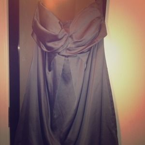 Short dark grey dress