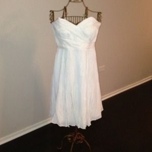 Strapless cocktail dress