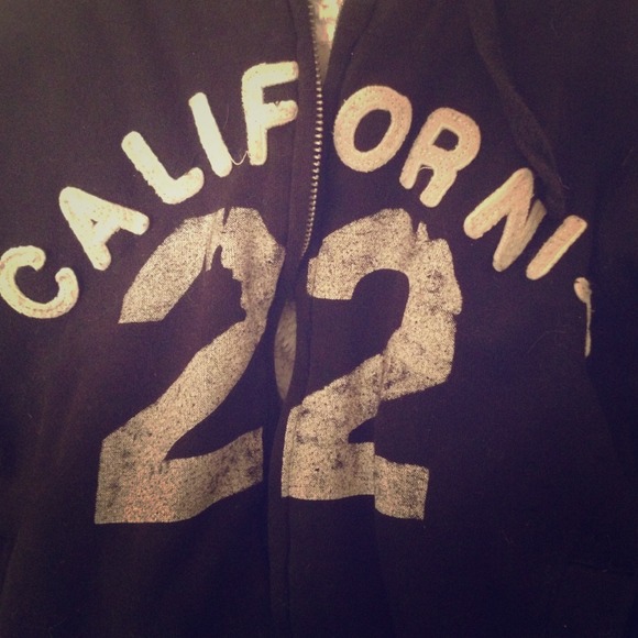 Black zip up jacket