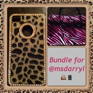 SOLD🚫iPhone 4/4s Case/zebra Handbag