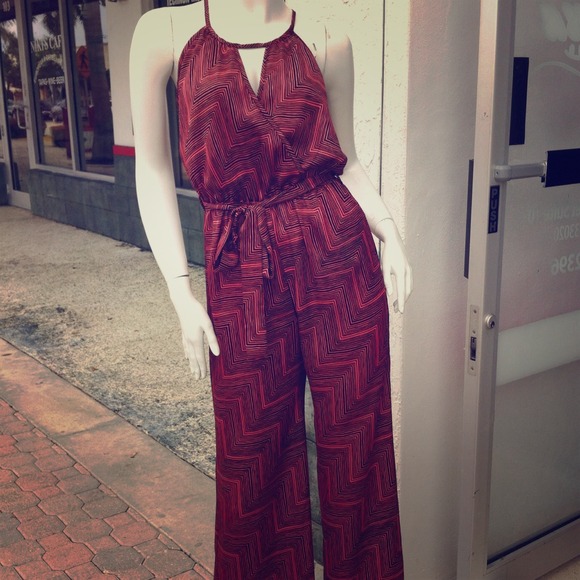 💋SOLD💋 Geo print jumpsuit