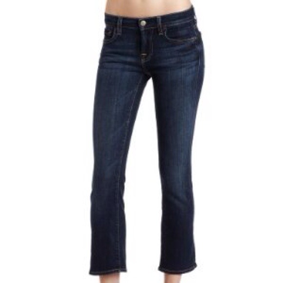 7 for All Mankind CROP FLARE IN CALIFORNIA COAST