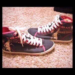 Coach high-tops!