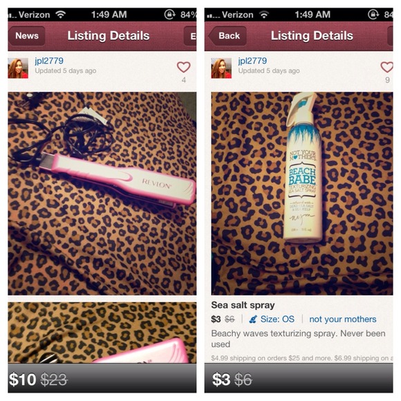 Bundle 🎀 straightener & hair spray