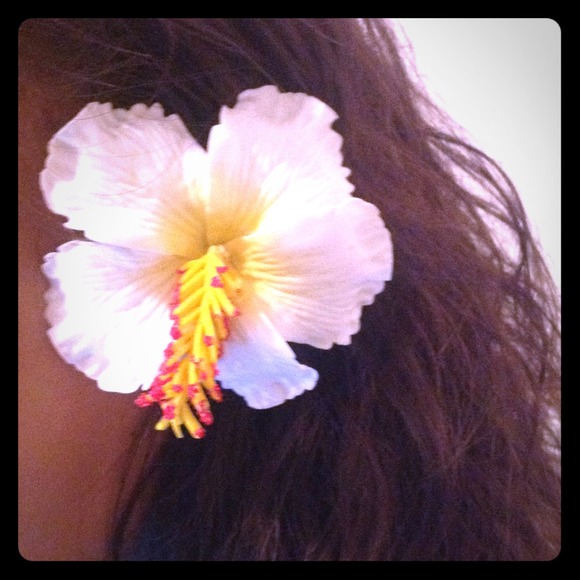 WHITE HIBISCUS