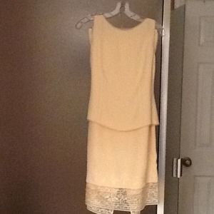 3piece silk dress