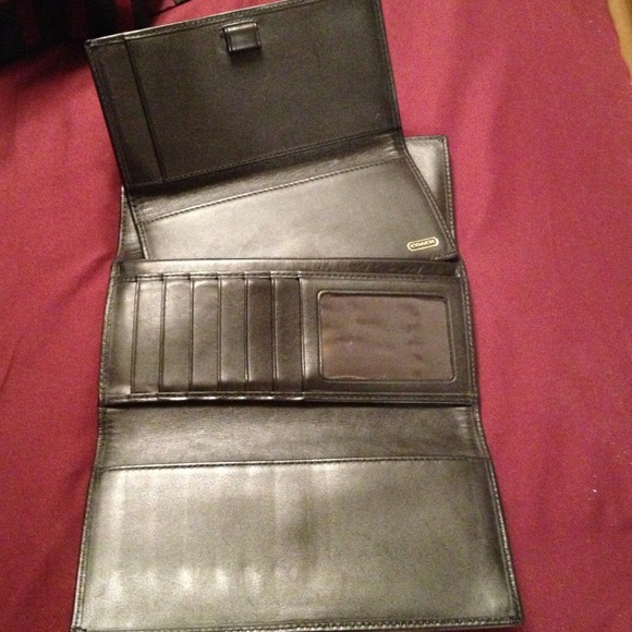 Authentic coach wallet
