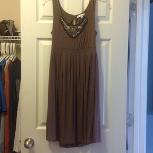 Super soft brown summer dress