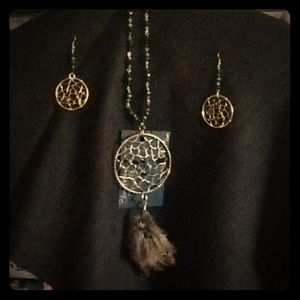 Dream catcher jewelry set* sold out*