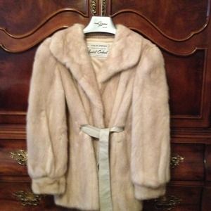 Genuine - RARE Pearl Mink Jacket