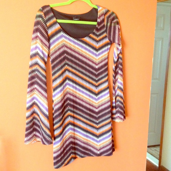 Fun chevron dress!