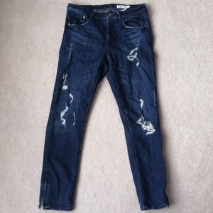 Destroyed skinny jeans size 27 Slim ankle fit