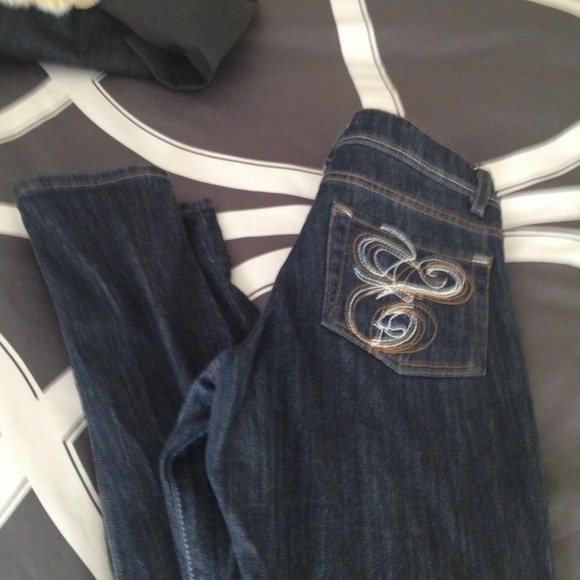 Dark denim