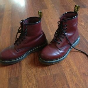 RESERVED!!!! Used Authentic Doc Martens Size 7