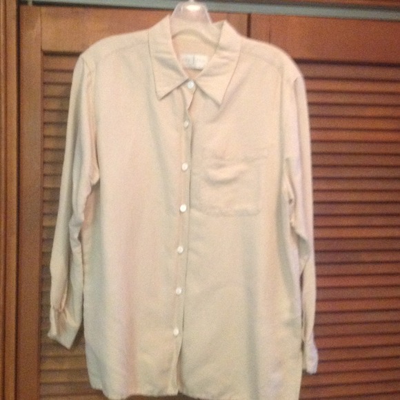 Liz Claiborne Linen Top
