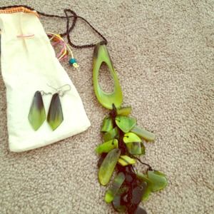 New Collar and earrings. $50