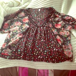 Sheer top from Target