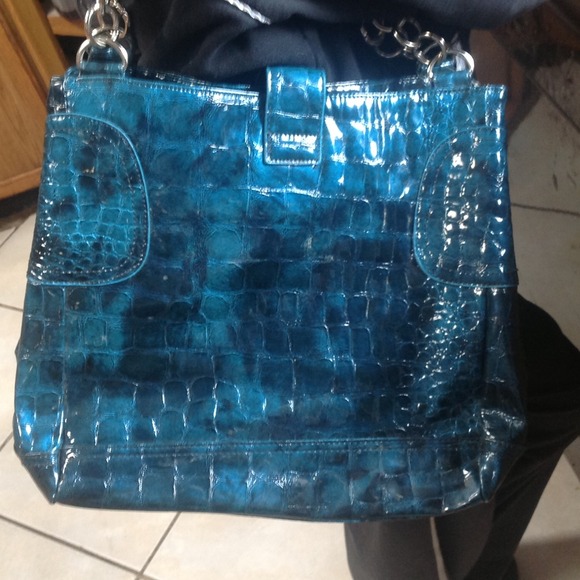 Blue green purse - Picture 2 of 4