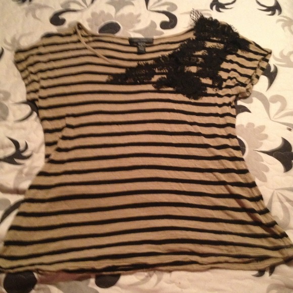 Cable and gauge blouse