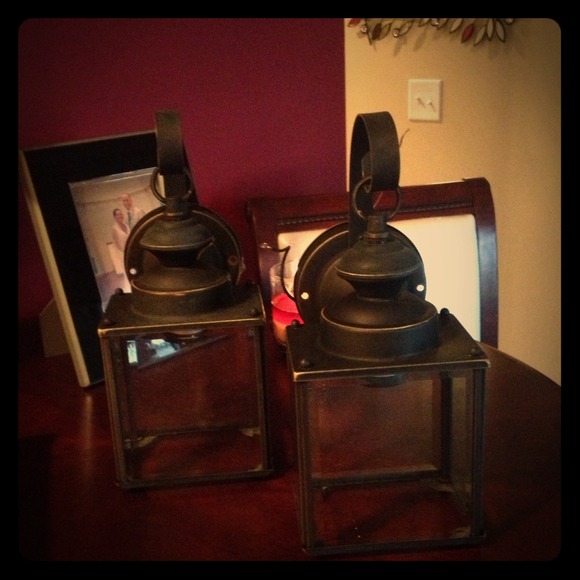 💥SOLD💥 Pair of coach lights - Picture 1 of 3
