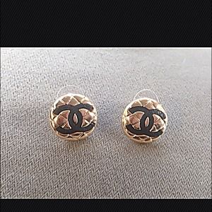 Chanel Inspired Earrings