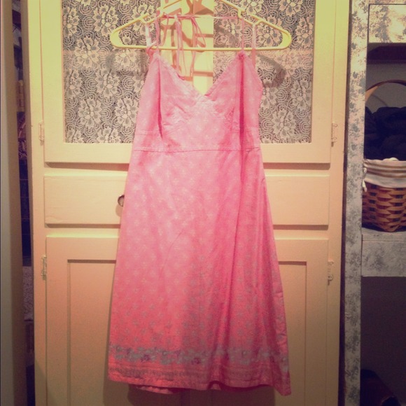 ⚠REDUCED⚠Pink Halter Dress, above knee
