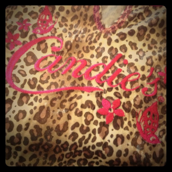 LOVE these leopard & PINK Candies pajama set! 2pc