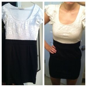 Black and White Dress