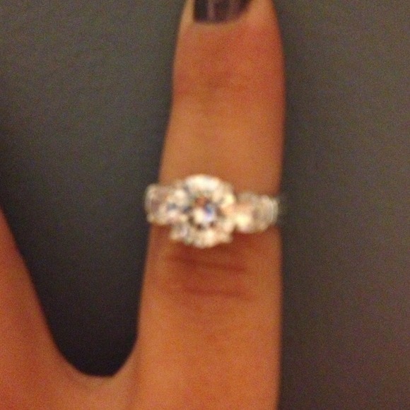 Faux engagement ring