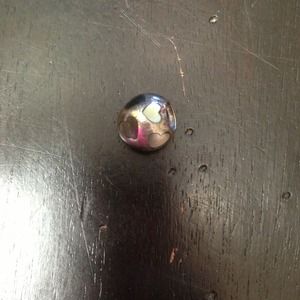 Pearl heart pandora charm