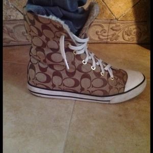 Coach High Top Shoes