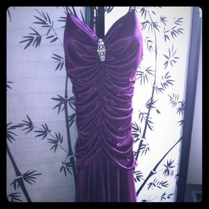 Beautiful purple dress