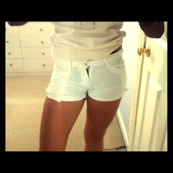 White Summer Shorts