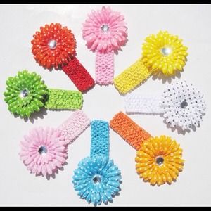 Gerber daisy headband $28 for all or $4 each