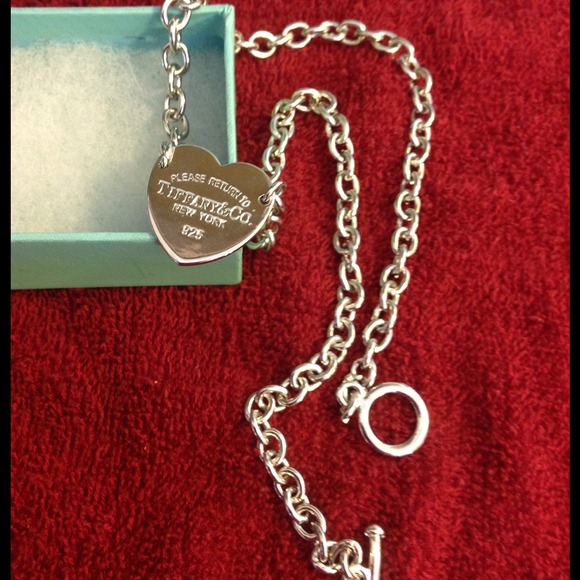 "sold" Inspired Tiffany & Company Heart Necklace