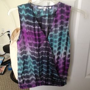 Lovers + Friends lovely top and bcbg dress