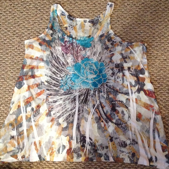 Beautiful Lane Bryant 26/28 Tank/Tunic